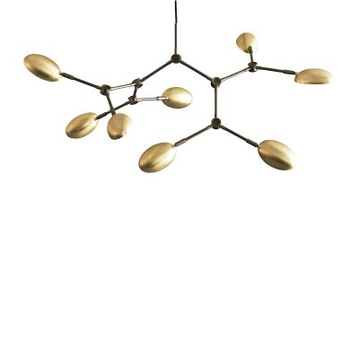101 Copenhagen Drop Chandelier -kattokruunu mini Messinki | Alk. 739,90 €