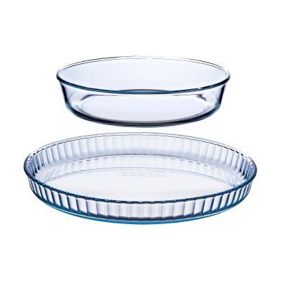 Pyrex Iconic piirakkavuokasetti borosilikaattilasia 2 osaa | Alk. 26,95 €