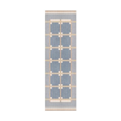Layered Röllakan Ruth käytävämatto Summer sky, 75x240 cm