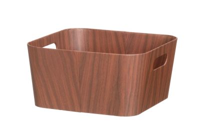 4Living Sense säilytyslaatikko 30,5x30,5x15 cm ruskea