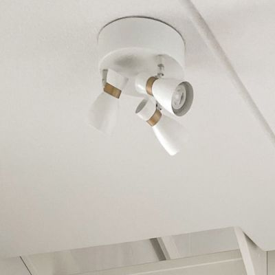 Sessak Zion kattospotti 3-os valkoinen