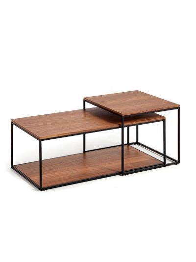 Kave Home Yoana-sohvapöytäsetti