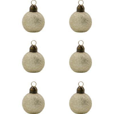 House doctor Glitter Paikkakorttipidike 6-pakkaus | Alk. 12,49 €