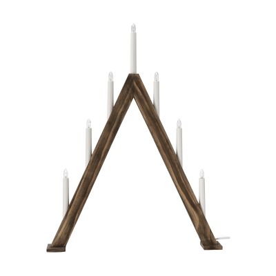 Scandi Living Nord kynttilänjalka 60 cm Tummaksi petsattu | Alk. 115,35 €