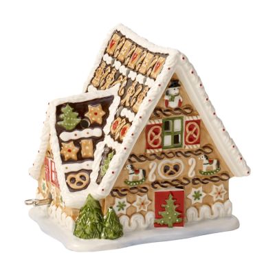 Villeroy & Boch Christmas Toys piparkakkutalo musiikkirasialla Beige | Alk. 105,00 €