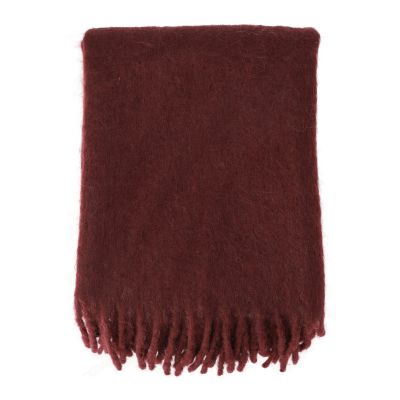 Scandi Living Dune mohair viltti 130x170 cm Luumu | Alk. 148,70 €