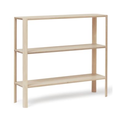 Form & Refine Leaf hylly 3 hyllytasoa 92x100 cm Valkoinen tammi | Alk. 559,30 €