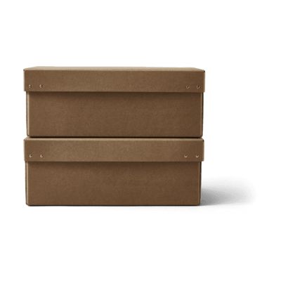 Form & Refine Ordinary säilytyslaatikko 2-pack Ruskea | Alk. 55,50 €