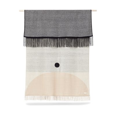 Form & Refine Aymara viltti 130x190 cm Kuvioitu kerma