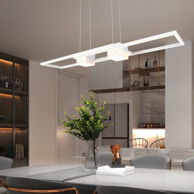 Trio Albany LED riippuvalaisin mattavalkoinen