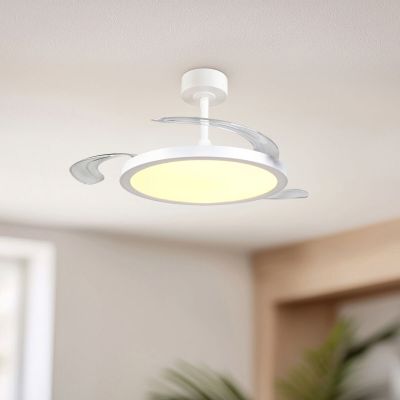 Trio Kasfjord LED tuuletinkattovalaisin mattavalkoinen starlight | Alk. 199,00 €