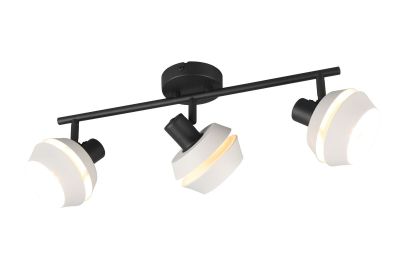 Trio Isla spottivalaisin 3-os E14 harmaa/mattamusta