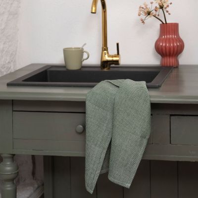 Fanni K Bamboo keittiöpyyhe 2 kpl 50x70 cm sammaleenvihreä | Alk. 12,95 €