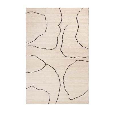 Ferm Living, Käsinkudottu Matto Juutti Gesso Off-White 200x300 cm | Alk. 691,00 €