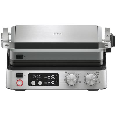 Braun MultiGrill 7 Kontakgrilli CG 7044, ruostumatonta terästä | Alk. 234,00 €
