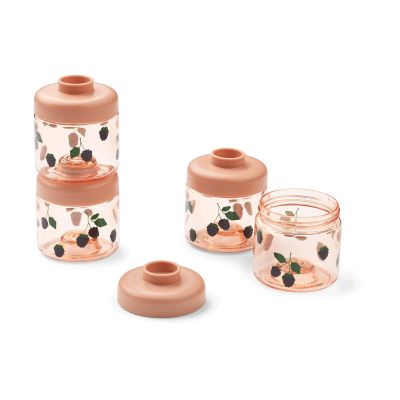 Liewood Dominique lastenruokapurkit 100 ml 4-pack Berry-Pale Tuscany | Alk. 14,00 €
