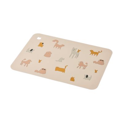 Liewood Jude tabletti 30,2x41 cm Cats and Dogs-Sandy | Alk. 17,00 €