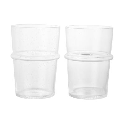 Ferm Living Boya juomalasi korkea 45 cl 2-pack. Kirkas | Alk. 39,00 €