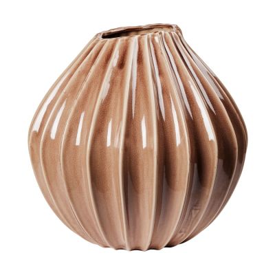 Broste Copenhagen Wide vaasi M 25 cm Fawn | Alk. 65,00 €