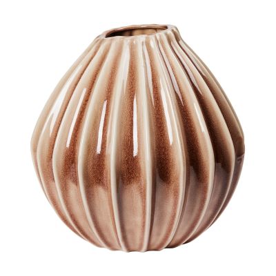 Broste Copenhagen Leveä maljakko XL 40 cm Fawn | Alk. 239,00 €