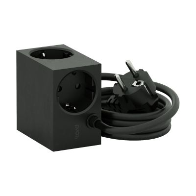 Kord Cuboid haaroituspistorasia 2 m Black
