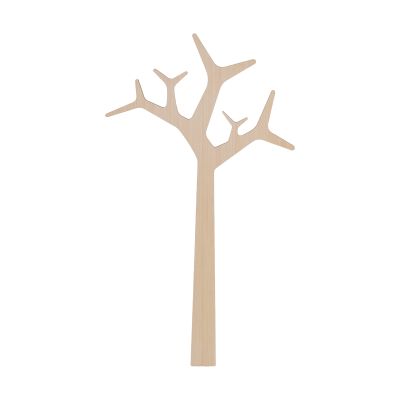 Swedese Tree seinäkiinnitteinen naulakko Special Edition 134 cm Valkopigmentoitu mänty