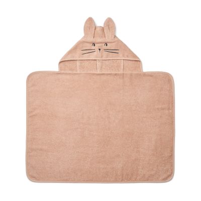 Liewood Vilias rabbit badcape handduk med huva 60x80 cm -> Vilias rabbit badcape käsipyyhe hupulla 60x80 cm Pale tuscany | Alk. 39,00 €