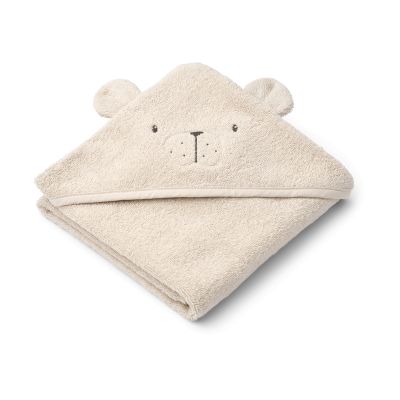 Liewood Albert kylpypyyhe hupulla 70x70 cm Sandy | Alk. 31,10 €