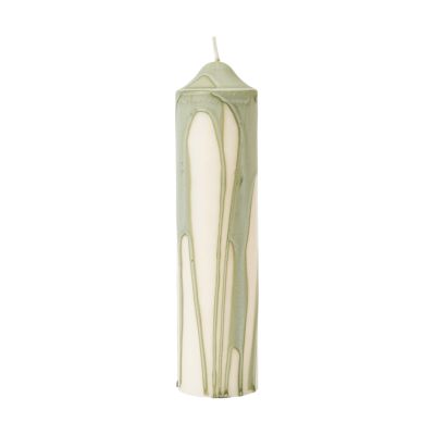 Ferm Living Dryp kynttilä Tea Green, 20 cm | Alk. 15,00 €