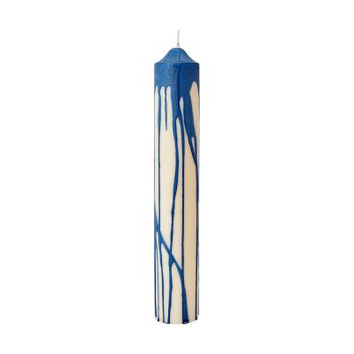 Ferm Living Dryp kynttilä Deep Blue, 30 cm | Alk. 19,00 €