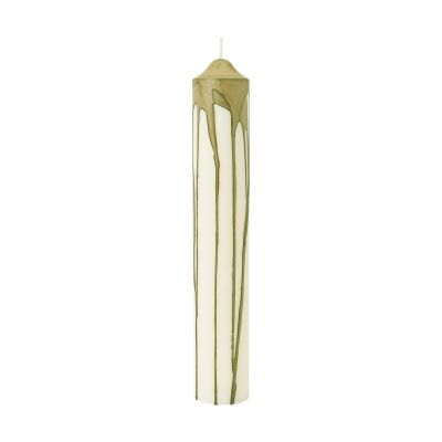 Ferm Living Dryp kynttilä Oliivinvihreä, 30 cm | Alk. 19,00 €