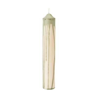 Ferm Living Dryp kynttilä Tea Green, 30 cm | Alk. 19,00 €