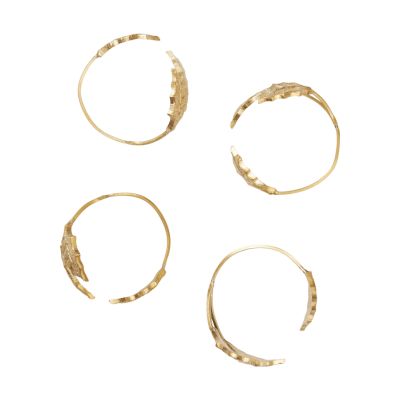 Ferm Living Holly leaf servettirengas Ø5,3 cm 4-pack Messinki | Alk. 45,00 €