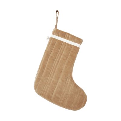 Ferm Living Vari tikattu joulusukka Velvet-tan | Alk. 45,00 €