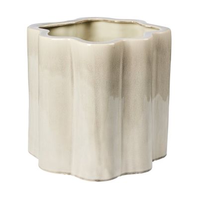 Broste Copenhagen Sonja kukkaruukku K:36 cm Rainy Day harmaa