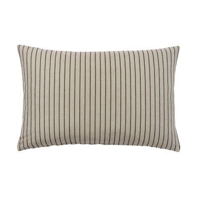 Broste Copenhagen Karen-tyynynpäällinen Vaalea beige-musta, 40x60 cm | Alk. 36,00 €