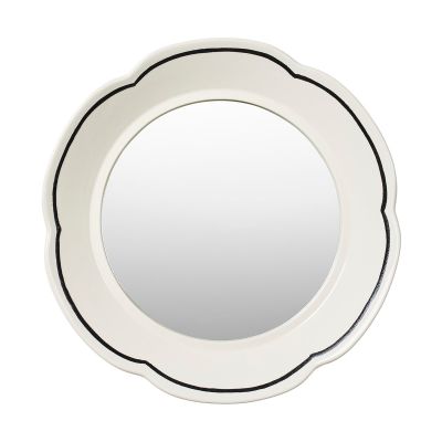Broste Copenhagen Hilma peili Ø36 cm Offwhite-musta | Alk. 159,00 €