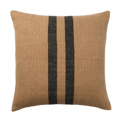 Broste Copenhagen Sigrun tyynynpäällinen Ruskea kelppi musta, 50x50 cm | Alk. 44,00 €