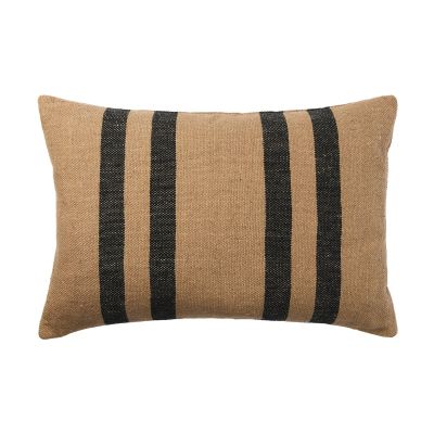 Broste Copenhagen Sigrun tyynynpäällinen Ruskea kelppi-black, 40x60 cm | Alk. 44,00 €