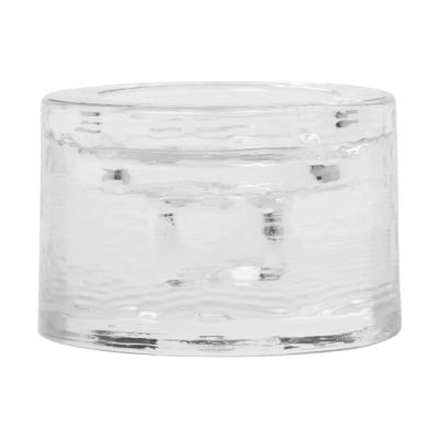 Ferm Living Gradia kynttilänjalka pyöreä Ø8 cm Clear | Alk. 39,00 €