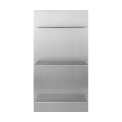 Ferm Living Lager seinähylly triple small Aluminium | Alk. 279,00 €