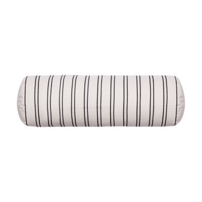 Ferm Living Twill-malli tyynypyörä (bolster cylinderkudde) Off-white-black | Alk. 95,00 €