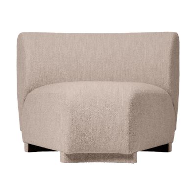 Ferm Living Rico sohvamoduuli corner 45 Soft Bouclé Natural | Alk. 1 829,00 €