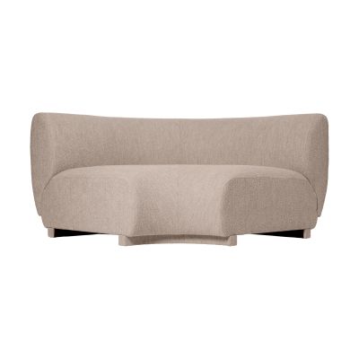 Ferm Living Rico sohvamoduuli corner 90 Soft Bouclé Natural | Alk. 2 715,00 €
