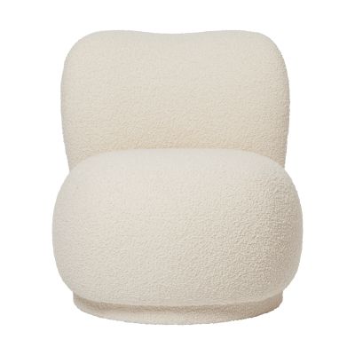 Ferm Living Rico lounge chair piccolo nojatuoli Nordic Bouclé-Off-white