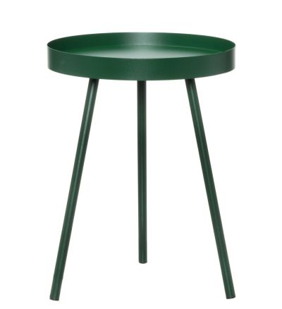 4Living Joy sivupöytä Ø30 cm tummanvihreä