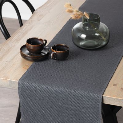 Fanni K Silva kaitaliina 40x160 cm graniitti