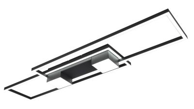 Trio Albany LED kattovalaisin mattamusta | Alk. 195,00 €