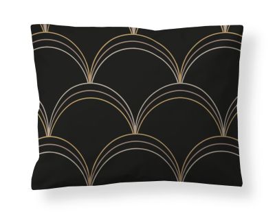 Finlayson Rooma satiinityynyliina Musta / Ruskea