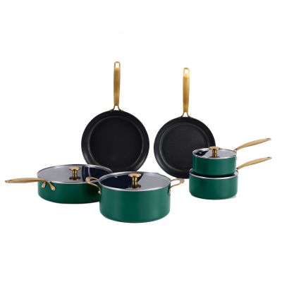 Combekk Paistinpannu- ja kattilasarja 10 osaa, vihreä | Alk. 299,00 €